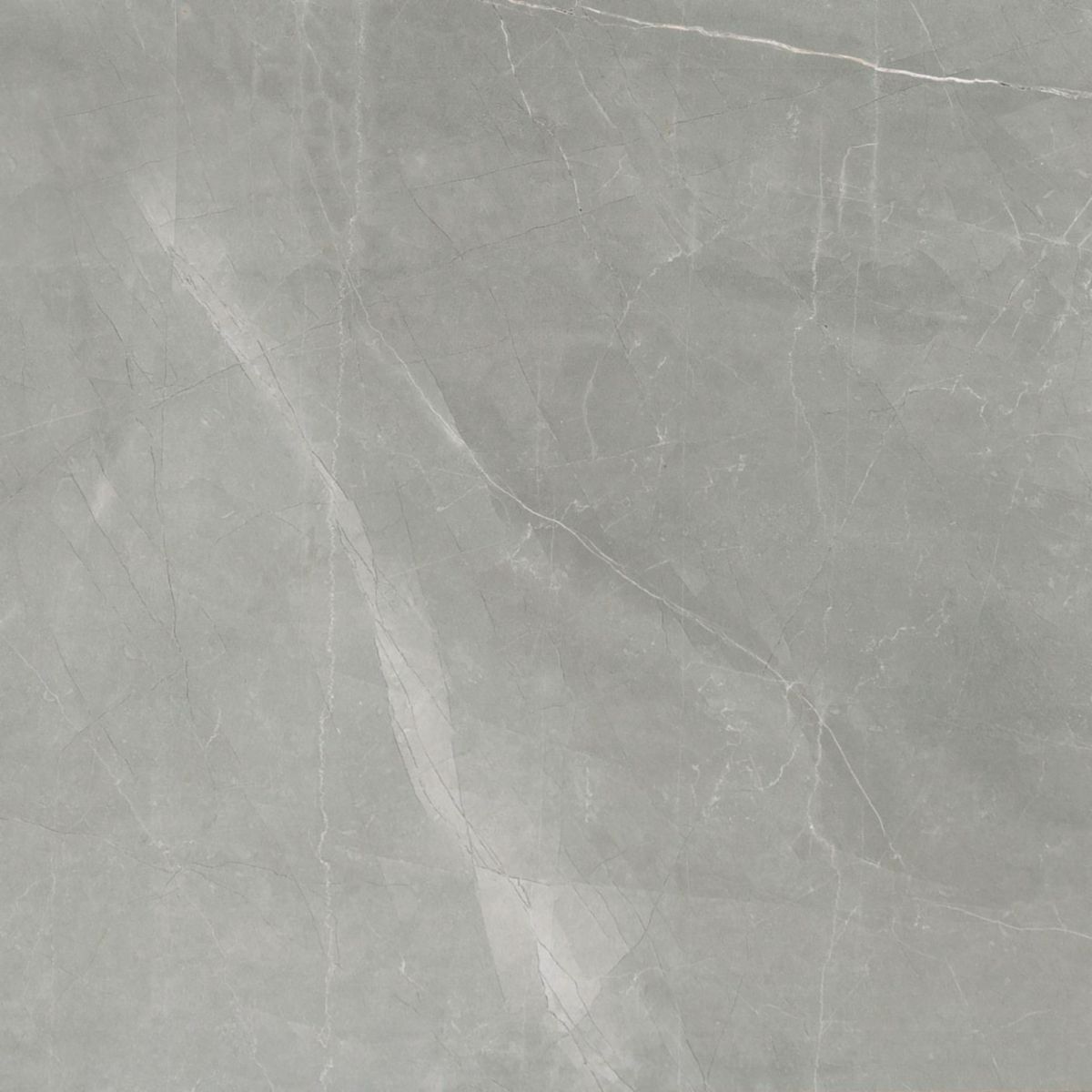 Grès cérame émaillé Arte Deco Imperial marbre gris naturel rectifié épaisseur 9 mm 60 x 60 cm