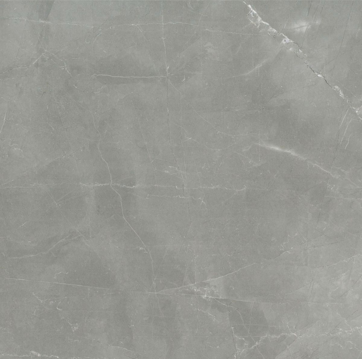 Grès cérame émaillé Arte Deco Imperial marbre gris naturel rectifié épaisseur 9 mm 60 x 60 cm