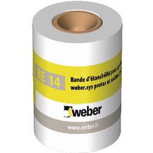 Bande étanchéité BE14 pour système weber.sys protec weber L. 10 m l. 0,12 m Réf: 10000148