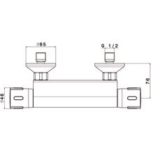 Mitigeur thermostatique douche Concerto C3