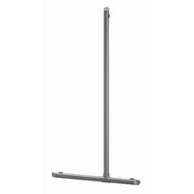 Barre de maintien en T BE-LINE diamètre 35 hauteur 1130x500 en aluminium anthracité Réf. 511944C