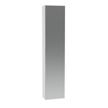 Colonne Alterna Plénitude hauteur 1 longueur 60cm 1 porte miroir largeur 35cm profondeur 20cm Blanc brillant