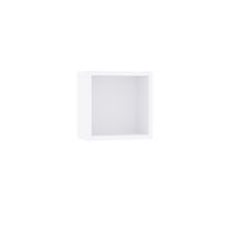 Cube Alterna Plénitude hauteur 30cm largeur 30cm profondeur 18cm Blanc brillant