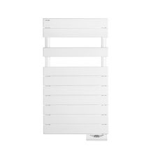 Sèche-serviette électrique Acova Fassane Spa Symétrique Electrique régulation Timerprog, Bluetooth, puissance 500W, hauteur 862 mm, largeur 500 mm, Blanc RAL 9016 Réf. TFAS-050-050-TF