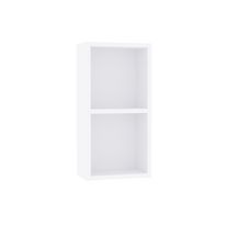 Niche haute Alterna Plénitude 1 tablette hauteur longueur 60cm largeur 30cm profondeur 18cm Blanc brillant