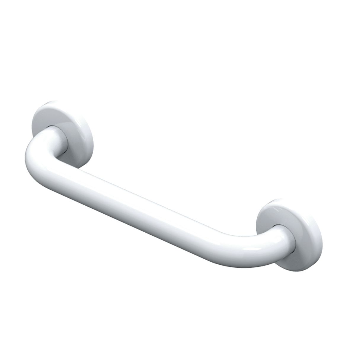 Barres d'appui inox recouvert d'époxy AKW INTERNATIONAL 300 mm blanc réf. 01240WH-LS