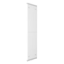 Radiateur eau chaude Acova Kéva  vertical simple, puissance 665W (dT50), hauteur 1900 mm, largeur 299 mm, 9 éléments, raccordement excentré par le bas, Aller/Retour réversible, appareil réversible Haut/Bas, Blanc RAL 9016 Réf. HK-190-028