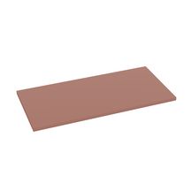 Plan Alterna Plénitude pour meuble sous vasque longueur 80cm profondeur 38cm Terracotta