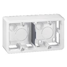 Cadre saillie Mosaïc pour support réf. 802 52 prof 40 mm 4/5 ou 2x2 modules horizontaux Ref.080285