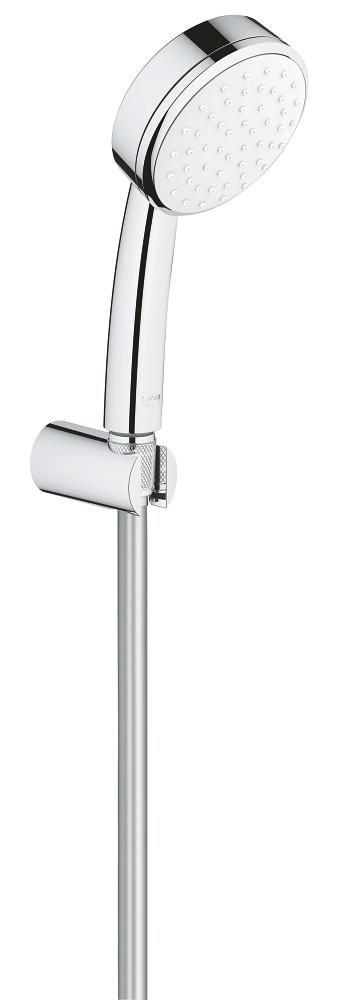 Ensemble de douche 1 jet avec support mural Tempesta Cosmopolitan 100 Chromé 26084002