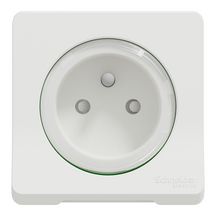 Prise de courant Muréva Styl - 2P+T - connexion par bornes automatiques - MUR39133