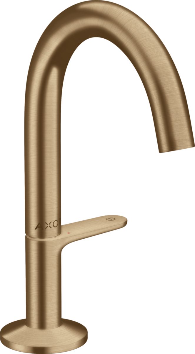 AXOR One Mitigeur de lavabo Select 140, bonde Push-Open, Bronze brossé