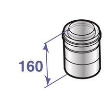 Adaptateur PPS-alu 100 / 150 mm colis DY817 réf. 100002357