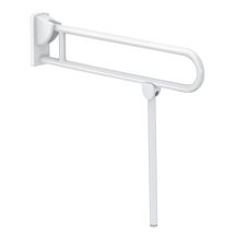 Barre relevable avec béquille diamètre 32 mm Nylon HR blanc 850 mm réf. 5170N