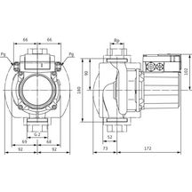 Circulateur Collectif TOP-Z30 / 10 DM PN6/10 RG à rotor noyé Réf. 2175512