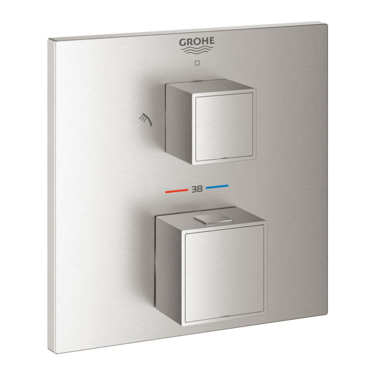 Grohtherm Cube Supersteel 24154DC0