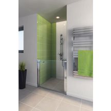 Paroi de douche Larenco porte Duo Care en niche 900mm H900mm Réf. 26791