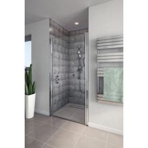 Paroi de douche Larenco porte Duo en niche 800mm H1900mm Réf. 26784