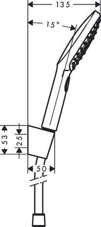 Set Porter'S 1,60 m / Raindance Select E 120 3jet réf. 26720400