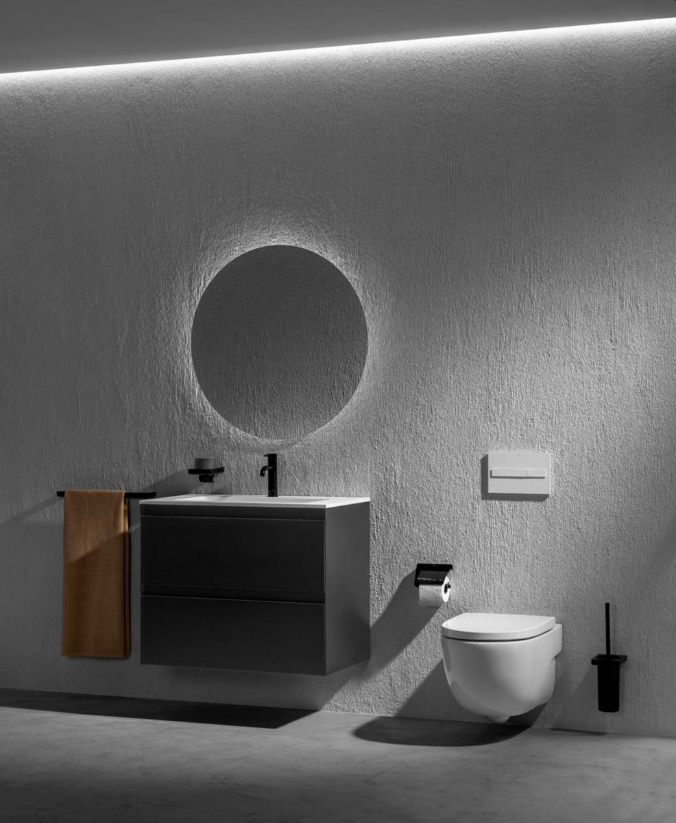 Abattant WC MERIDIAN-N SILENCIO SUPRALIT blanc Réf. A8012A200B