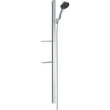 hansgrohe Rainfinity Ensemble de douche 130 3jet avec barre de douche 150 cm et porte-savon, Chrome