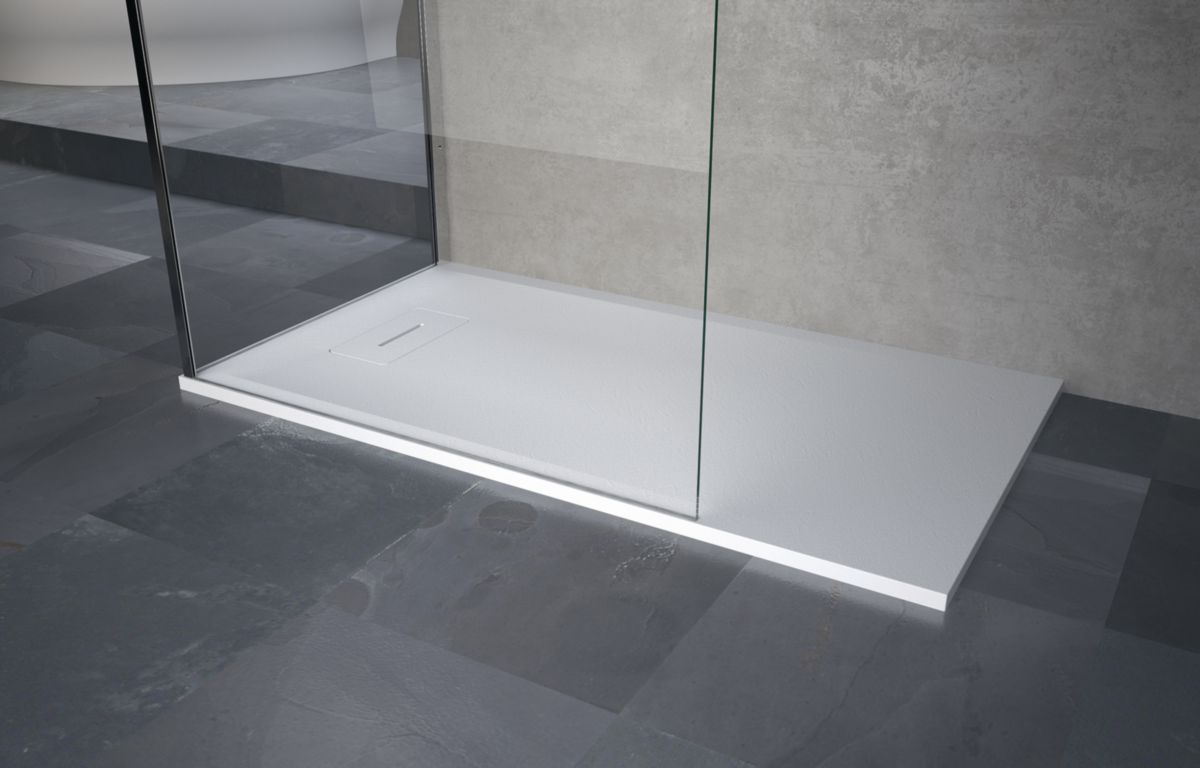 REC.DE DOUCHE NOVOSOLID 90X90 B.3,5 CM BLANC