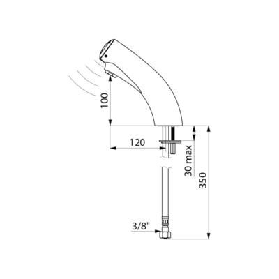 Tempomatic 3 sans robinet d'arrêt réf. 442106