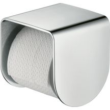 AXOR Universal Softsquare Porte-papier WC, Rouge doré brossé