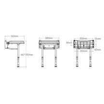 Siège rembourré compact AKW INTERNATIONAL gris réf. 02000P-LS