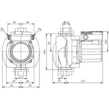 Circulateur Collectif TOP-Z 25/10 à rotor noyé Réf. 2061964