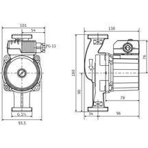 Circulateur domestique bouclage eau chaude sanitaire Star-Z 25 / 2 MONO réf. 4029062