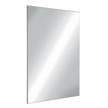 Miroir de toilette incassable 10 x 485 x 585 inox poli miroir réf. 3458