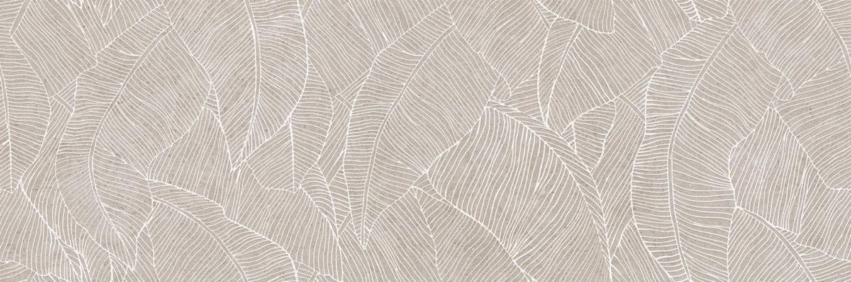 Faïence Ragno Richmond panta taupe touch rectifié décor33 x 100 cm RACZ