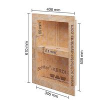 Kerdi-board-N niche 305 x 508 mm Réf.KB12N305508A1