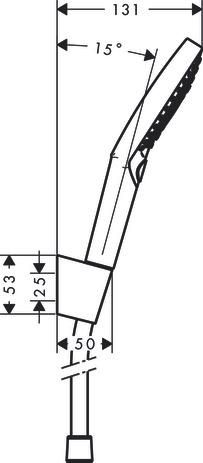 Set Porter'S 1,60 m / Raindance Select S 120 3jet réf. 26721400