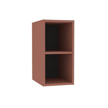 Niche sous vasque avec une tablette Alterna Plénitude longueur 30cm pour meuble 2 tiroirs profondeur 44cm Terracotta