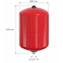 Vase d'expansion Altech 25L - 1,5 bar