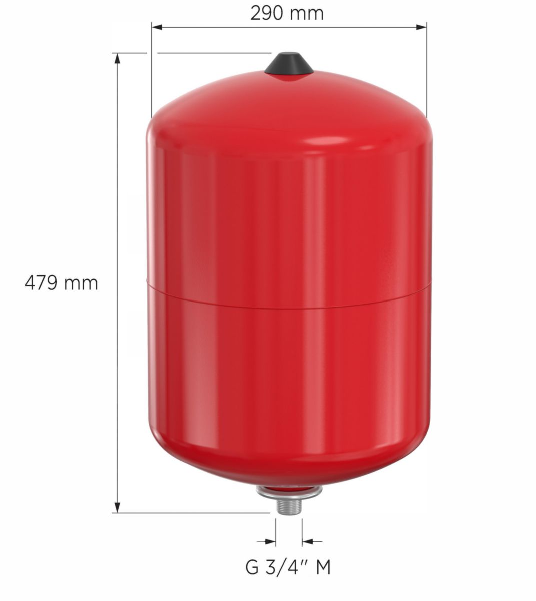 Vase d'expansion Altech 25L - 1,5 bar