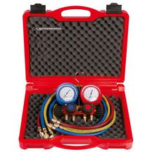 Coffret manomètre 4 voies standard pour gaz R410A réf 1706.06