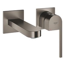 "Mitigeur monocommande 2 trous lavabo taille M GROHE Plus Hard Graphite brossé Réf. 29303AL3"