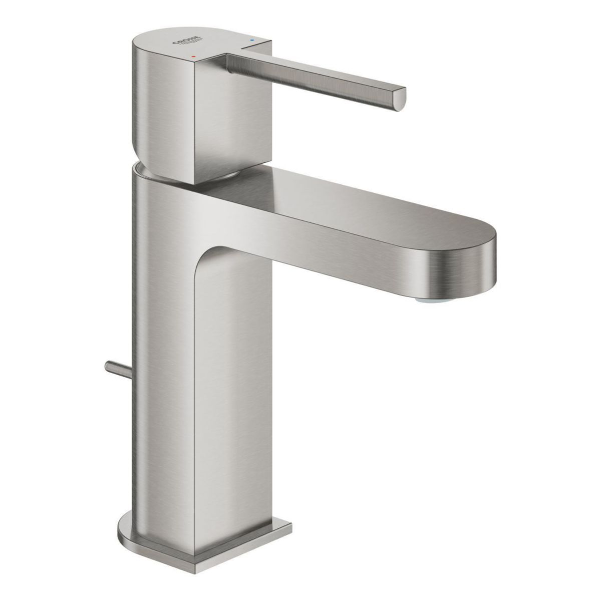 "Mitigeur monocommande Lavabo taille S GROHE Plus Supersteel Réf. 32612DC3"