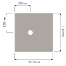 Support pour sol de douche à l'italienne Tuff Form 1200 x 120022 mm Réf. 21018