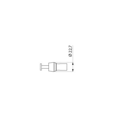 Robinet seul pour distributeur de savon 6566 et 6567 réf. 6568