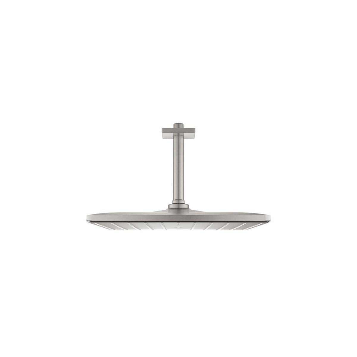 Ensemble douche de tête et bras plafonnier 142 mm, 1 jet Rainshower Mono 310 Cube Supersteel 26566DC0