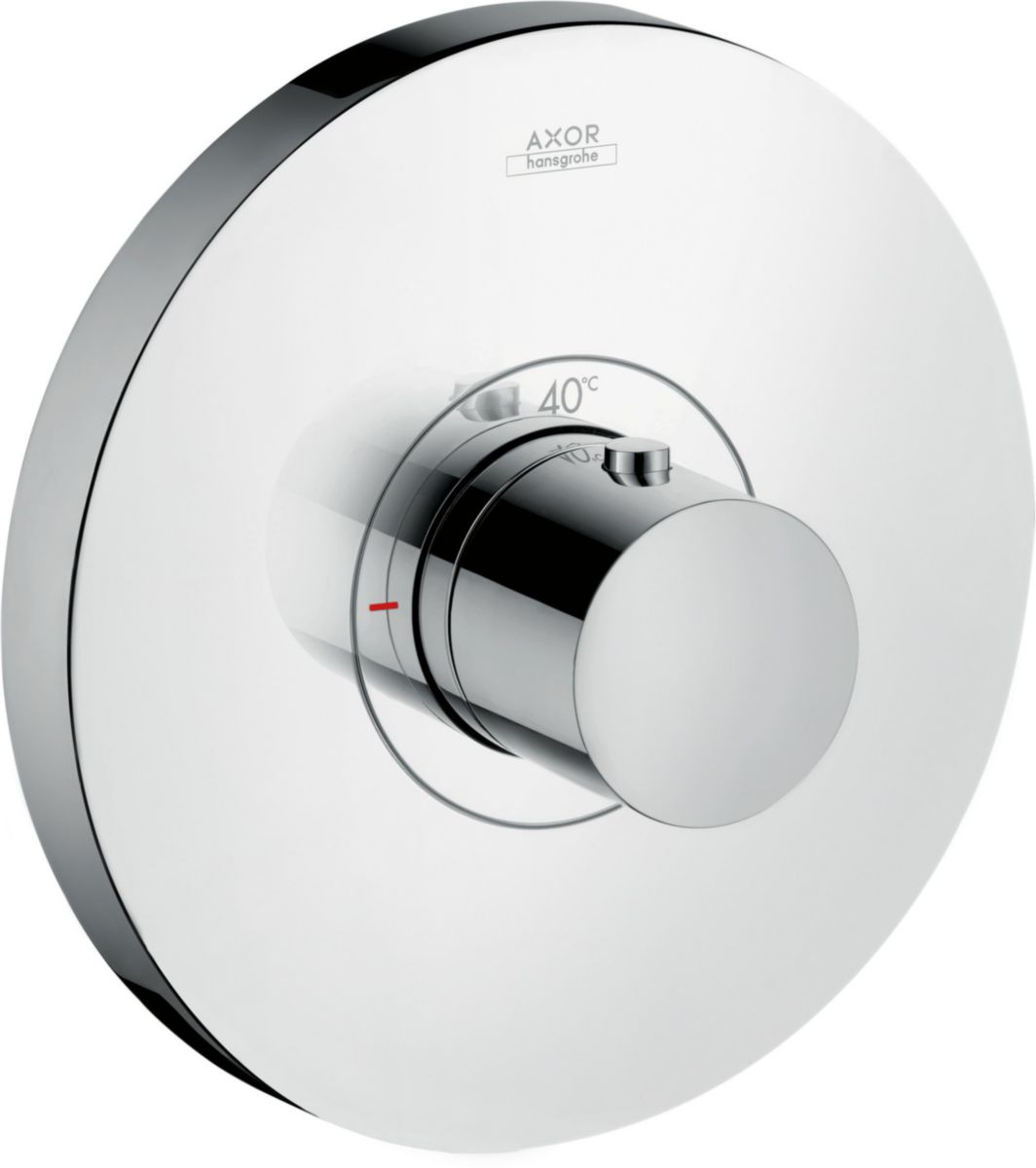 AXOR ShowerSelect Thermostatique ShowerSelect rond encastré haut débit, Rouge doré poli