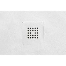 RECEVEUR BASE BETON 70 BLANCO (100x70). Bonde standard. Grille inox. Possible rebord. Découpe sur-mesure. Réf: 53009320