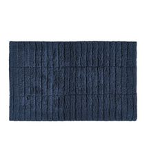 Tapis de bain Tiles 80 x 50 Bleu foncé Réf. 13541