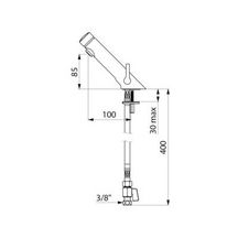 Mitigeur temporisée pour lavabo Temposoft MIX 2 avec robinet d'arrêt réf. 742500