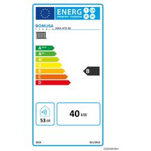 Chaudière fonte fioul Jaka HFD-40 classe énergétique B Réf. TJAK000066