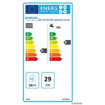 Chaudière fioul MCF 30-hds 100 litres classe énergétique B/B Réf. TMNF000039